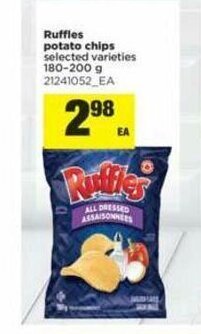 Real Canadian Superstore Ruffles Potato Chips offer