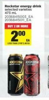 Real Canadian Superstore Rockstar Energy Drink offer
