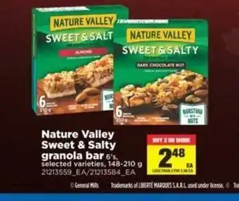 Real Canadian Superstore Nature Valley Sweet & Salty Granola Bar offer