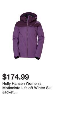 Sport Chek Helly hansen women's motionista lifaloft winter ski jacket, insulated, hooded, waterproof offer