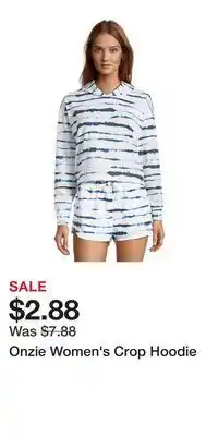 Sport Chek Onzie women's crop hoodie offer
