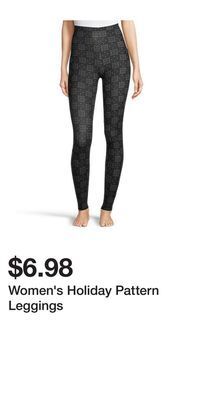 Mark's Women's holiday pattern leggings offer