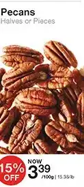 Bulk Barn Pecans halves or pieces offer