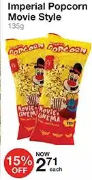 Imperial popcorn movie style