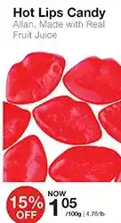 Bulk Barn Hot lips candy offer
