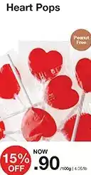 Bulk Barn Heart pops offer