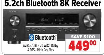 2001 Audio Video 5.2ch bluetooth 8k receiver offer