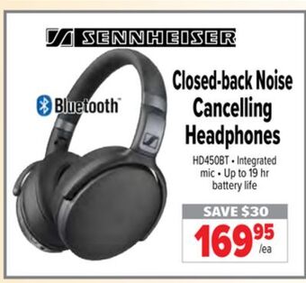 2001 Audio Video Closed-back noise cancelling headphones offer