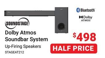 Visions Electronics Soundstage dolby atmos soundbar system offer