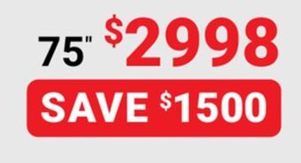 Visions Electronics Samsung neo qled 4k 75" smart tv offer