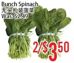 Bestco Food Mart Bunch spinach offer