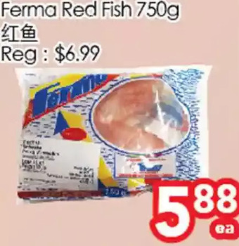 Superking Supermarket Ferma red fish offer