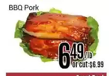 Nations Fresh Foods Bbq pork offer