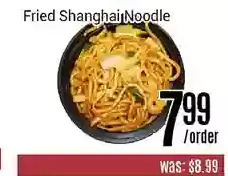Nations Fresh Foods Fried shanghai noodle offer