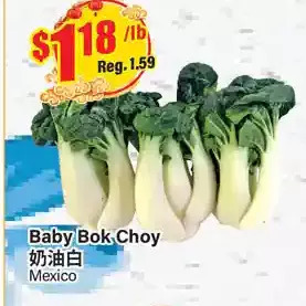 Btrust Supermarket Baby bok choy offer