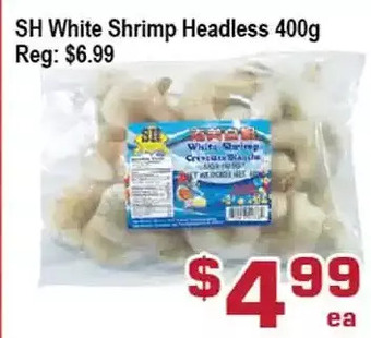 Top Food Supermarket Sh white shrimp headless offer