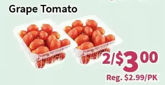 Blue Sky Supermarket Grape tomato offer