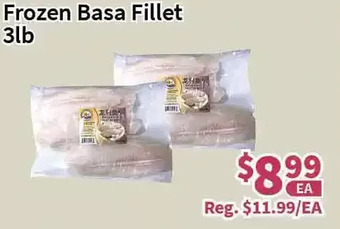 Blue Sky Supermarket Frozen basa fillet offer