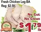 Top Food Supermarket Fresh chicken leg ba offer