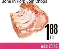 Nations Fresh Foods Bone in pork loin chops offer