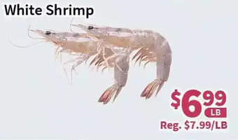Blue Sky Supermarket White shrimp offer