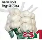 Top Food Supermarket Garlic offer