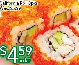 Ample Food Market California roll offer