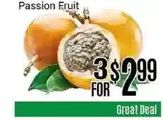Nations Fresh Foods Passion fruit offer