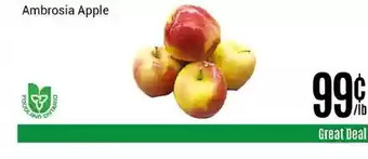Nations Fresh Foods Ambrosia apple offer