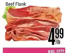 Nations Fresh Foods Beef flank offer