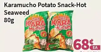 Blue Sky Supermarket Karamucho potato snack-hot seaweed offer