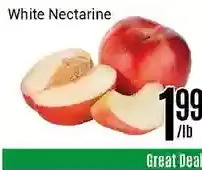 Nations Fresh Foods White nectarine offer