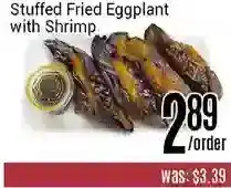 Nations Fresh Foods Stuffed fried eggplant with shrimp offer