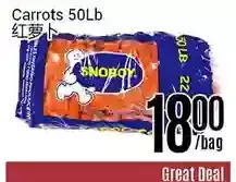 Nations Fresh Foods Carrots offer