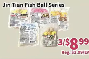 Blue Sky Supermarket Jin tian fish ball series offer