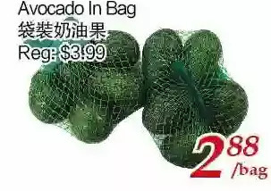 Tone Tai Supermarket Avocado in bag offer