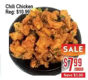 Skyland Foodmart Chili chicken offer