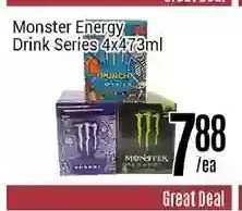 Nations Fresh Foods Monster energy drink series offer