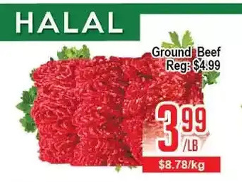 Skyland Foodmart Ground beef offer