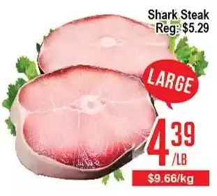 Skyland Foodmart Shark steak offer