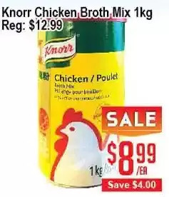 Skyland Foodmart Knorr chicken broth mix offer