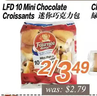 Seasons Foodmart Lfd 10 mini chocolate croissants offer