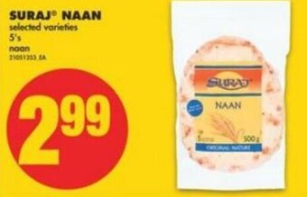 No Frills Suraj Naan 5's offer