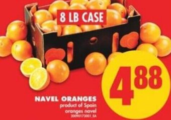 No Frills Navel Oranges offer