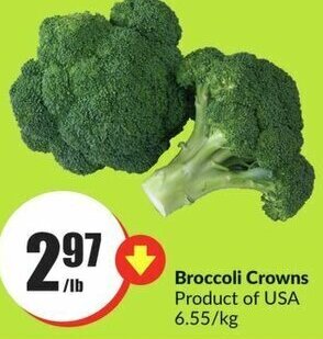FreshCo Broccoli Crowns offer