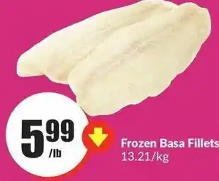 FreshCo Frozen Basa Fillets offer