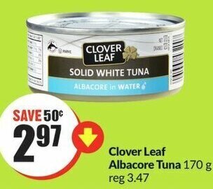 FreshCo Clover Leaf Albacore Tuna 170 g offer