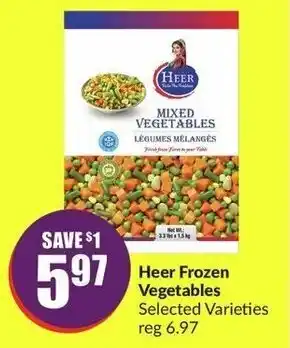 FreshCo Heer Frozen Vegetables offer