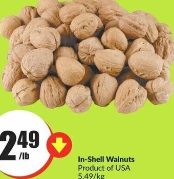 FreshCo In-shell Walnuts offer