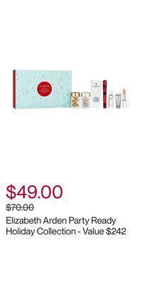 Hudson's Bay Elizabeth arden party ready holiday collection - value $242 offer